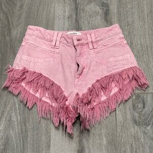 Isabel Murant eneidao pink cotton shorts-34( XS)